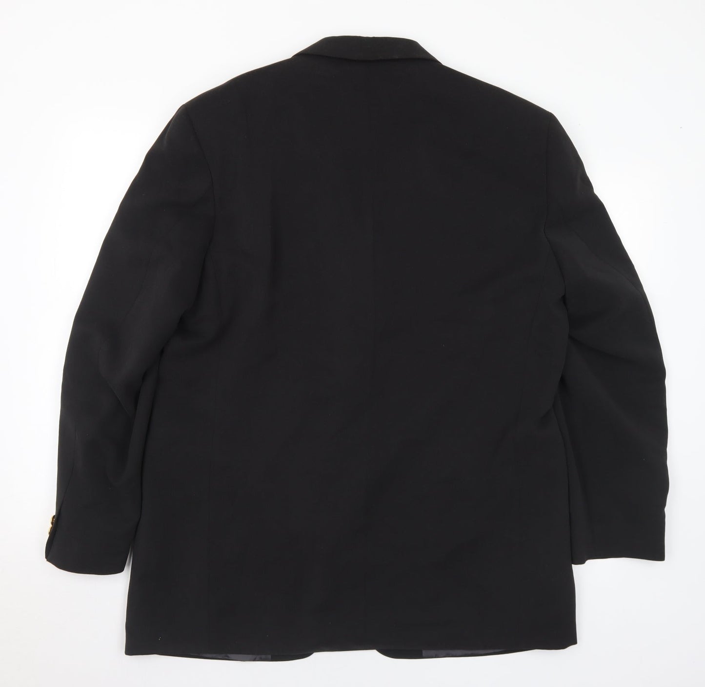 Mens UK Size 42 Preworn Regular Black Suit Jacket