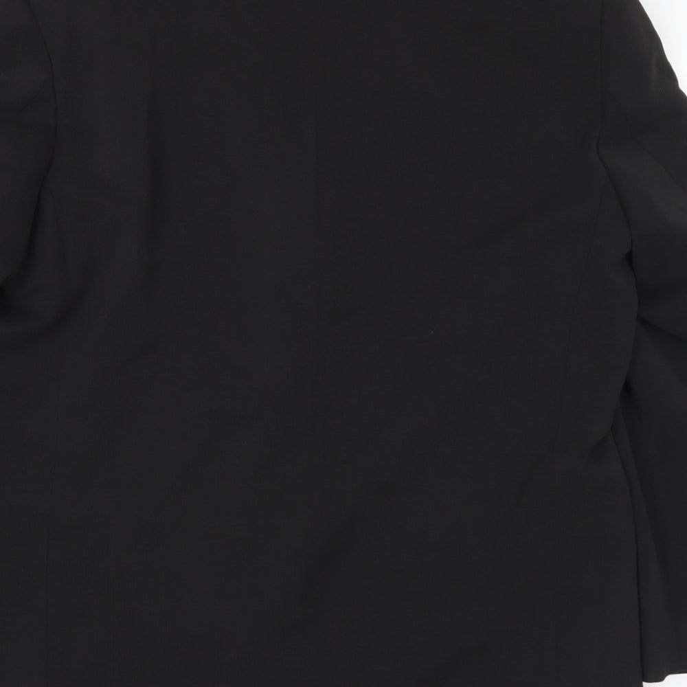 Mens UK Size 42 Preworn Regular Black Suit Jacket
