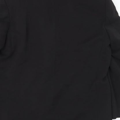 Mens UK Size 42 Preworn Regular Black Suit Jacket
