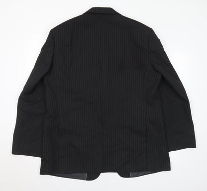 Mens UK Size 44 Marks and Spencer Regular Black Suit Jacket