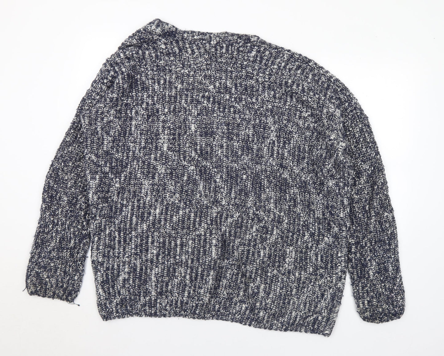 Womens UK Size L NEXT Blue Cardigan Jumper
