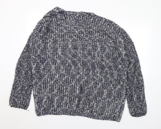 Womens UK Size L NEXT Blue Cardigan Jumper