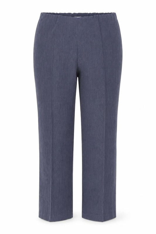 Womens UK Size 14 Classic Regular Fit  Blue Trousers