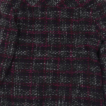Womens UK Size 12 BHS Purple Pea Coat