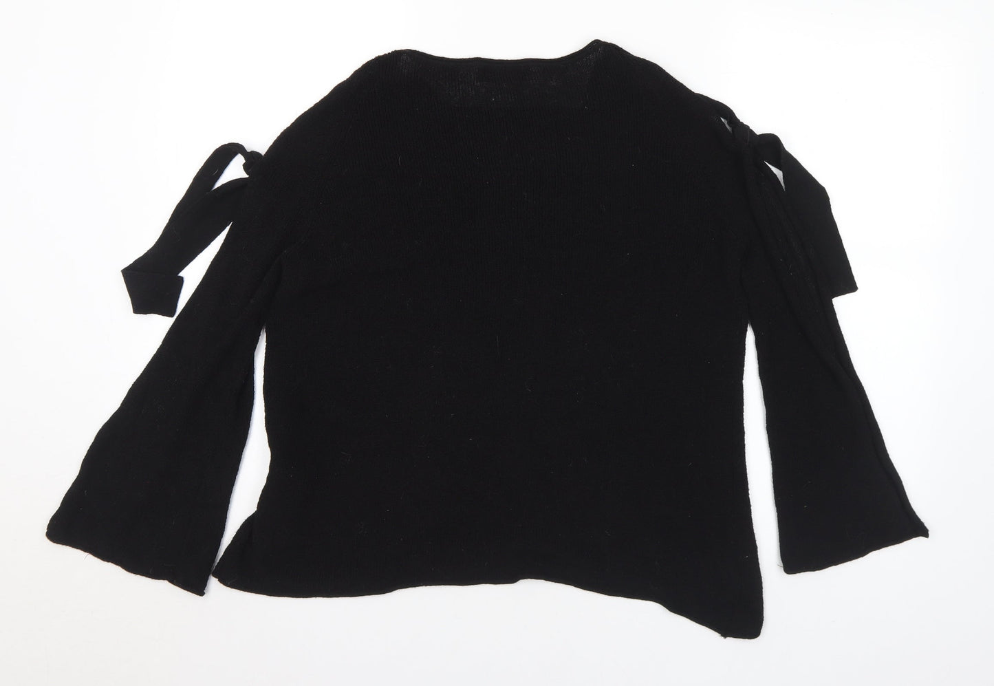 Womens UK Size S Zara Black Pullover Jumper