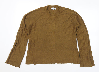 Womens UK Size 12 Warehouse Brown Pullover Jumper