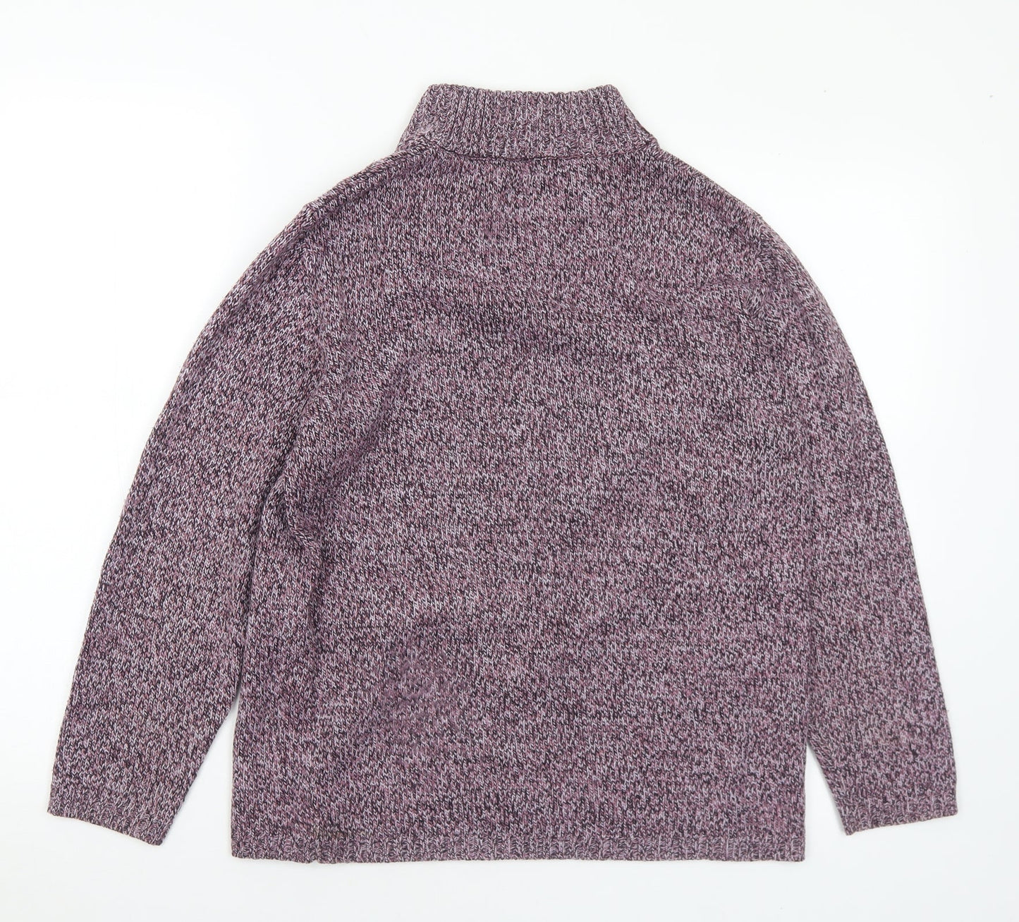 Womens UK Size M Preworn Purple Pullover Jumper