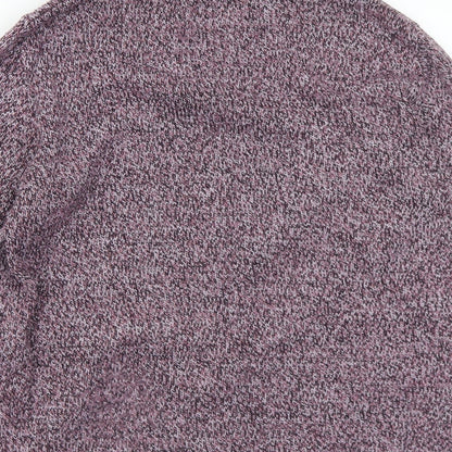 Womens UK Size M Preworn Purple Pullover Jumper