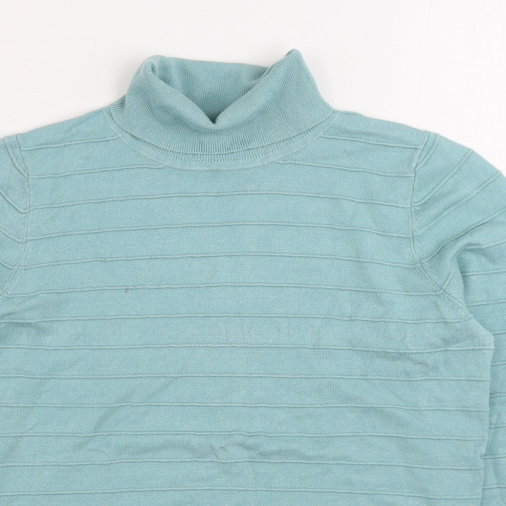 Womens UK Size S Bonmarché Blue Pullover Jumper