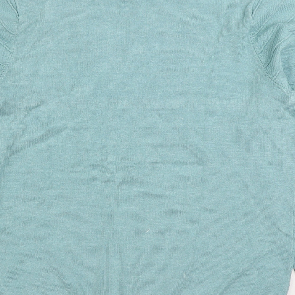 Womens UK Size S Bonmarché Blue Pullover Jumper