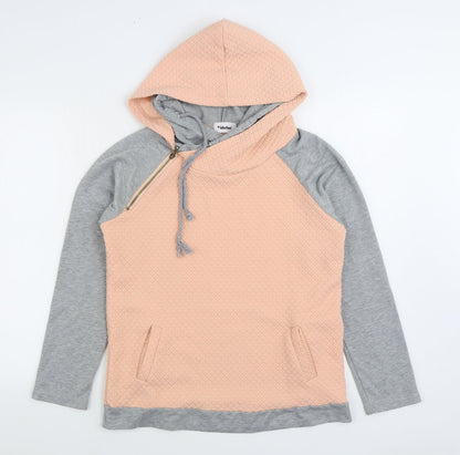 Yidarton Womens Pink Cotton Pullover Hoodie Size M Pullover