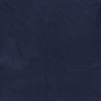 Womens UK Size 14 Emreco Blue Cardigan Jumper