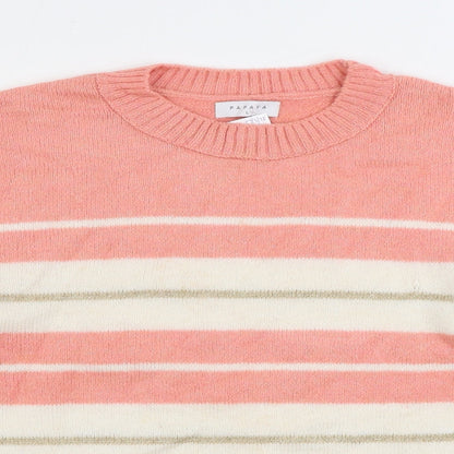 Womens UK Size L Matalan Pink Pullover Jumper