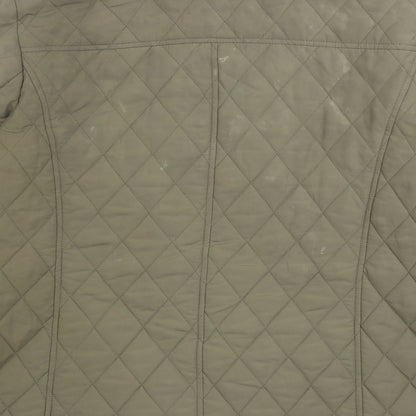 Womens UK Size 14 Marks and Spencer Beige Quilted Coat