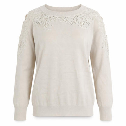 Womens UK Size 6 Topshop White Pullover Jumper