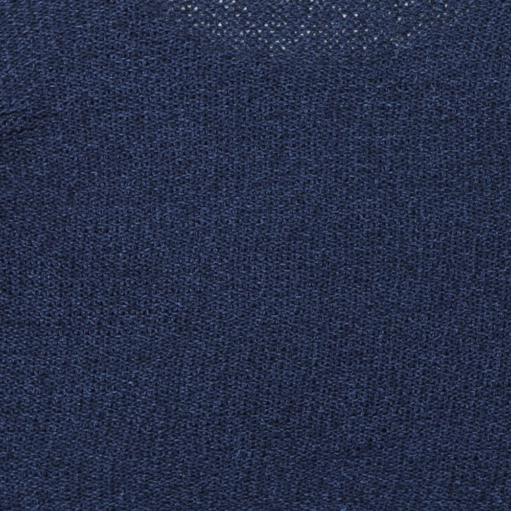 Primark Womens Blue Round Neck Polyester Pullover Jumper Size 18