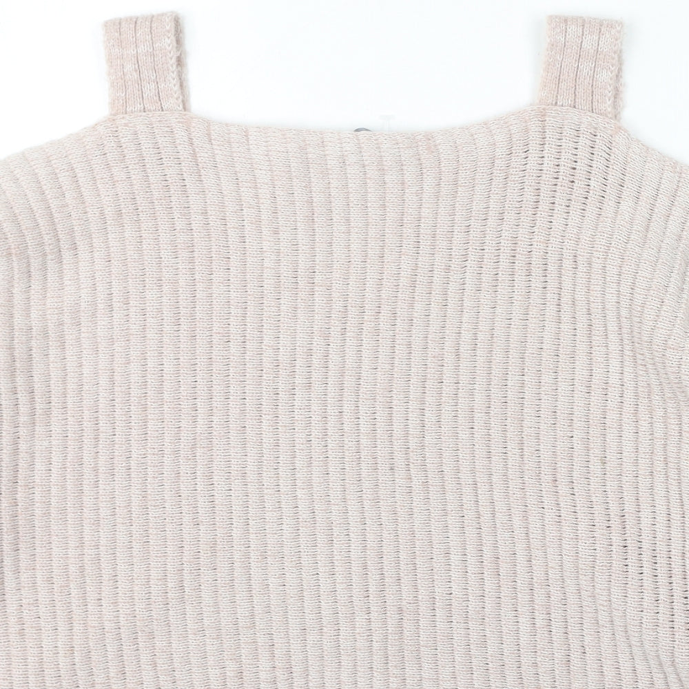 Womens UK Size M New look Pink Pullover Jumper