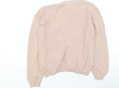 Womens UK Size S savida Pink Cardigan Jumper