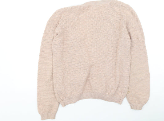 Womens UK Size S savida Pink Cardigan Jumper