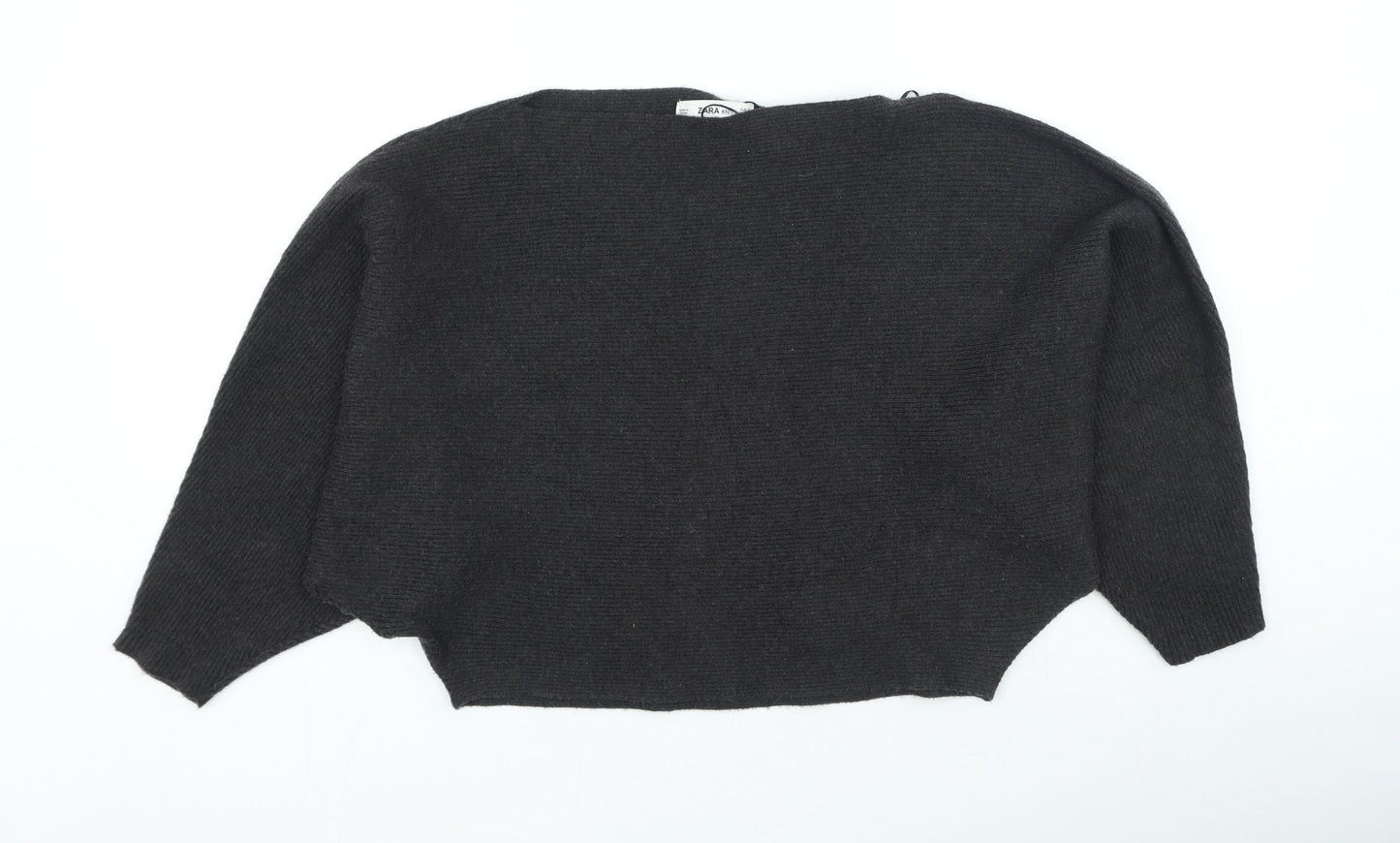 Womens UK Size M Zara Grey Pullover Jumper