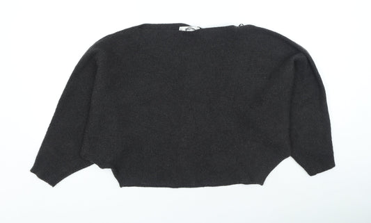 Womens UK Size M Zara Grey Pullover Jumper