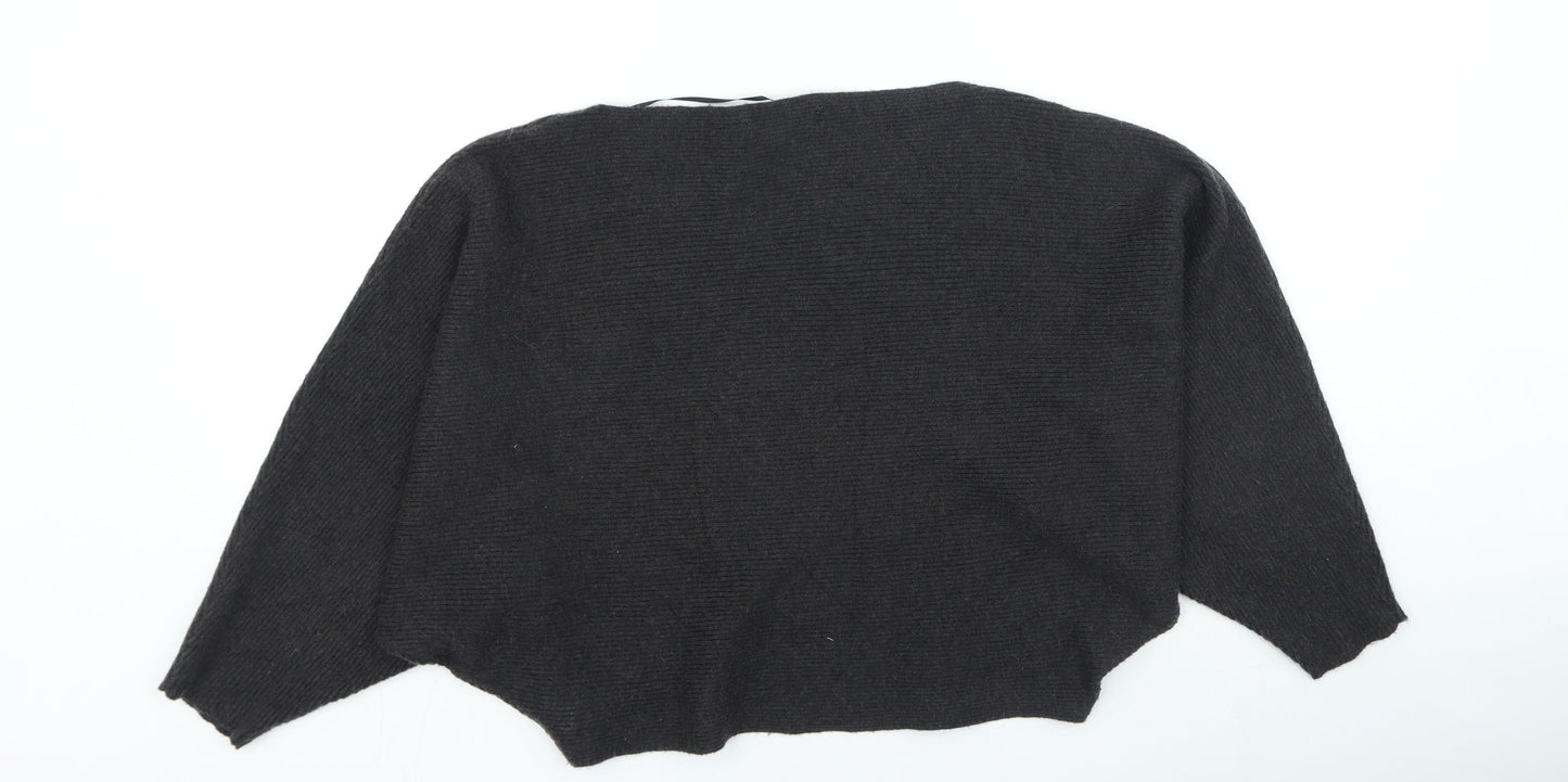Womens UK Size M Zara Grey Pullover Jumper