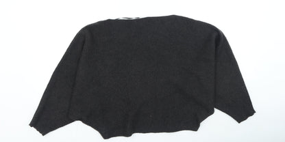 Womens UK Size M Zara Grey Pullover Jumper