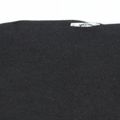 Womens UK Size M Zara Grey Pullover Jumper