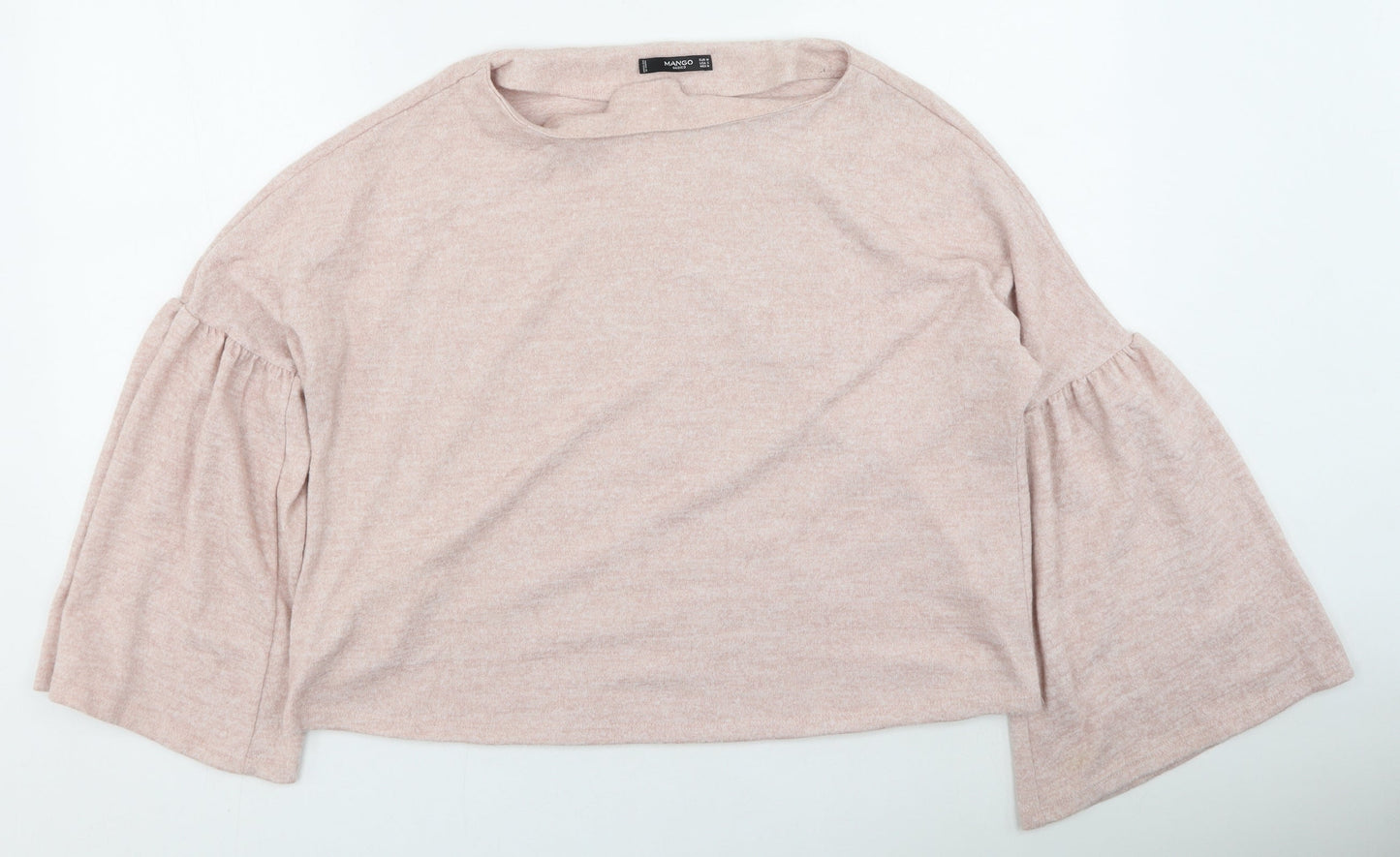 Womens UK Size M Mango Pink Pullover Jumper