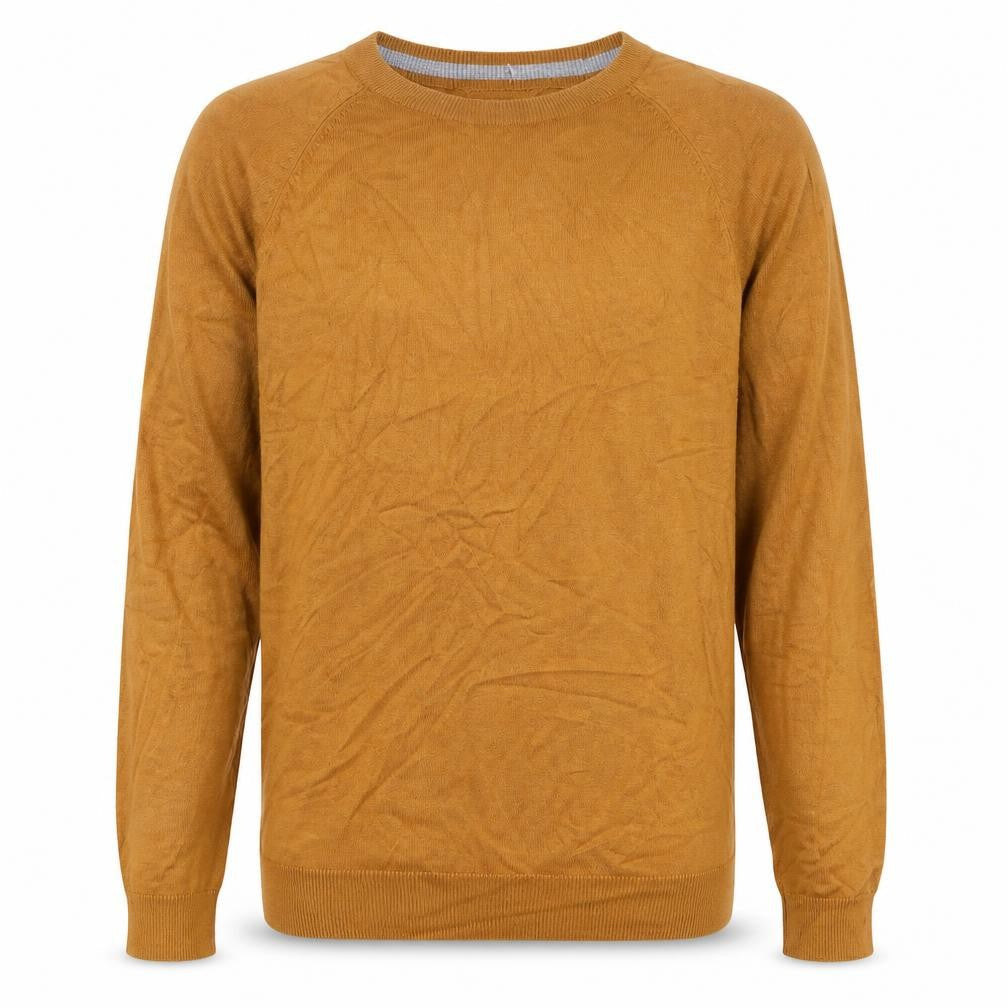 Mens UK Size M Pull&Bear Brown Pullover Jumper