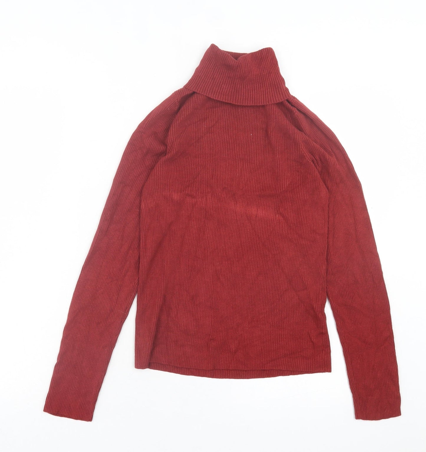 Womens UK Size 14 Miss Selfridge Brown Pullover Jumper