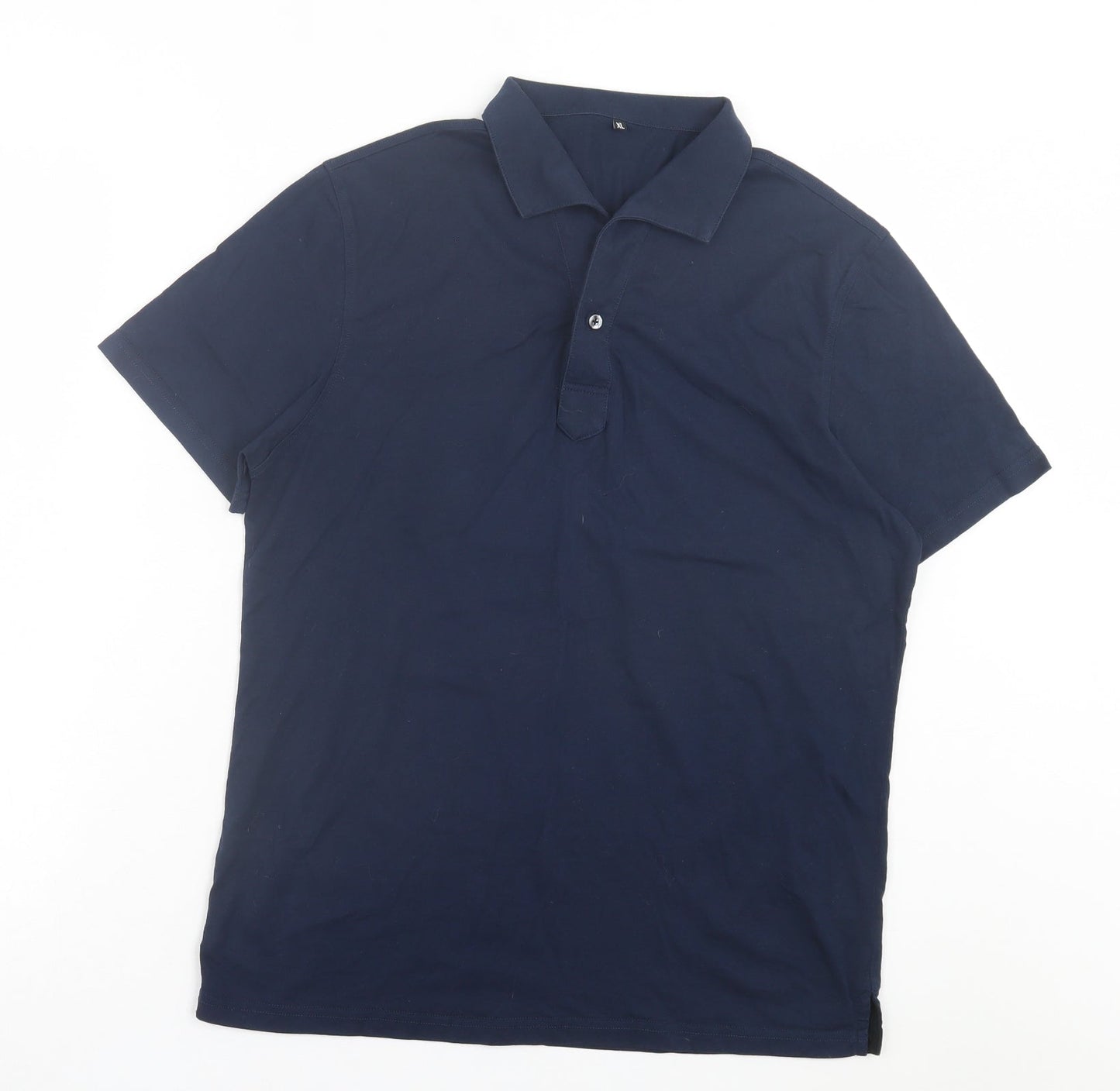 Womens UK Size XL Preworn Blue Basic Polo