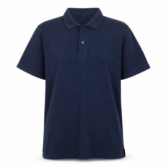 Womens UK Size XL Preworn Blue Basic Polo