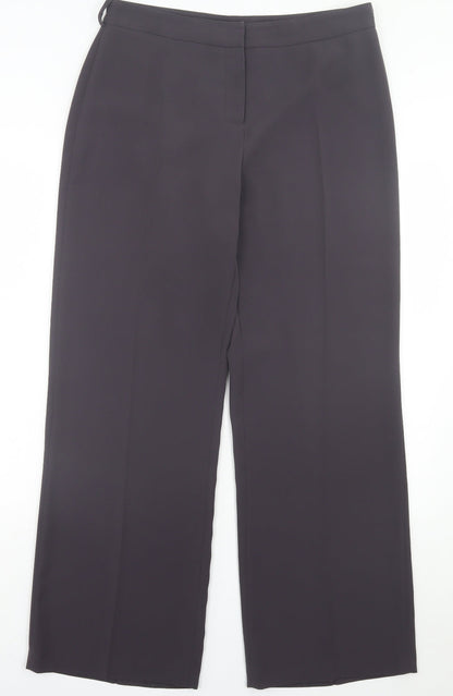 Womens UK Size 14 Principles Regular Fit  Purple Trousers