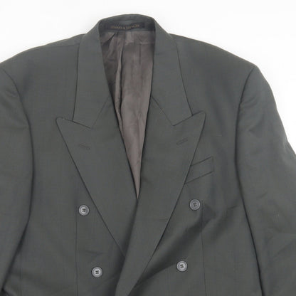 Mens UK Size 34 Burton Regular Grey Suit Jacket