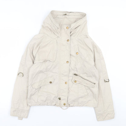 Womens UK Size 10 Dunnes Stores Beige Jacket