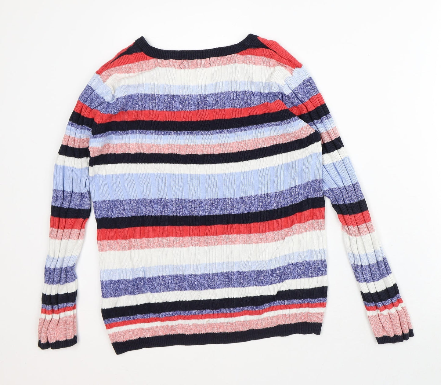 Womens UK Size S Matalan Multicoloured Pullover Jumper