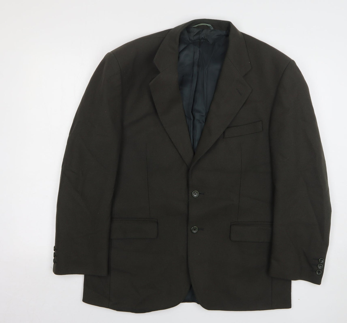 Mens UK Size 40 Preworn Regular Green Suit Jacket