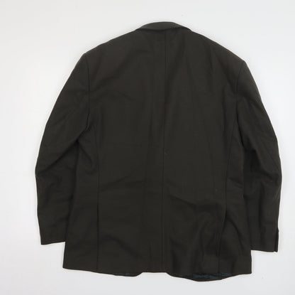Mens UK Size 40 Preworn Regular Green Suit Jacket