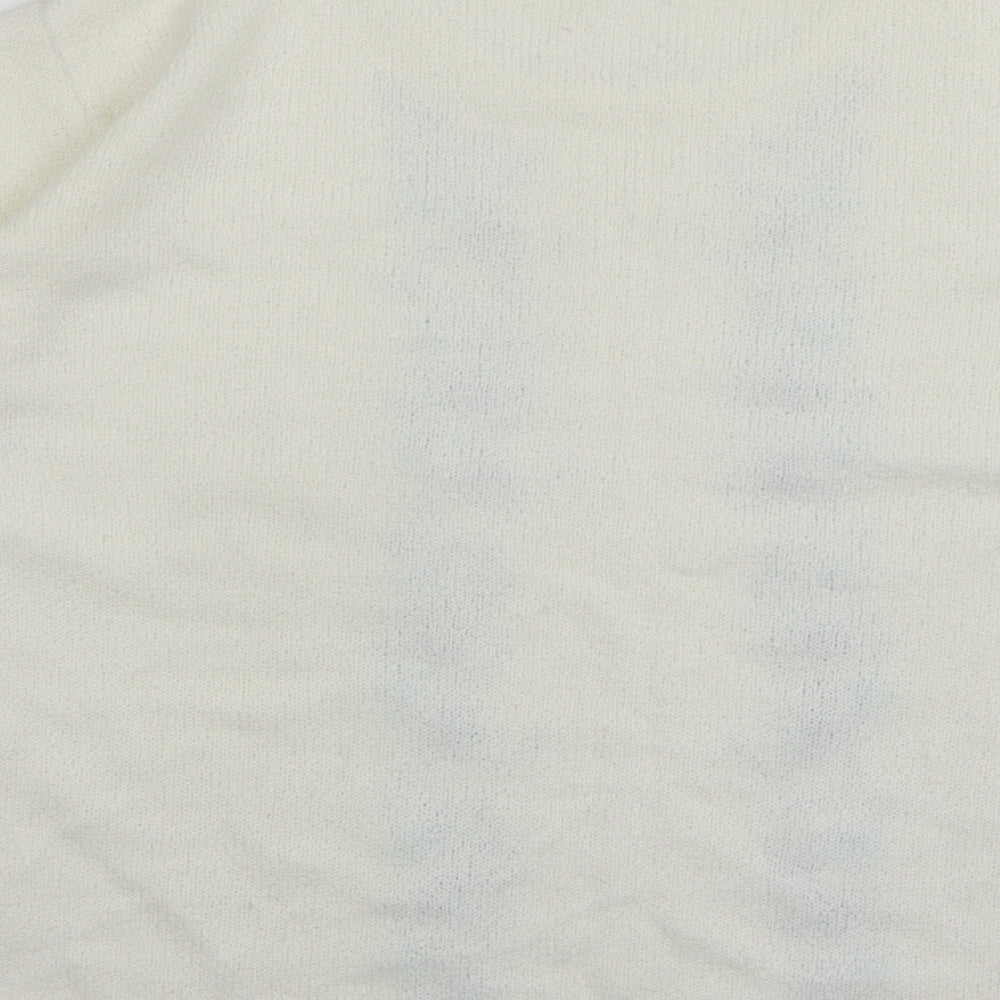 Womens UK Size 14 Berkertex White Pullover Jumper
