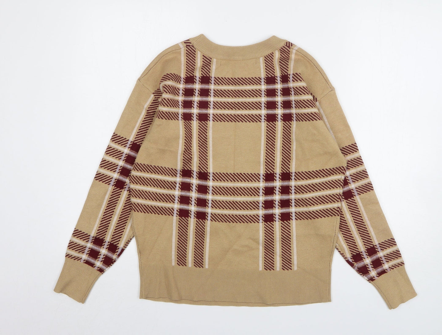 Womens UK Size S Max Studio Beige Pullover Jumper