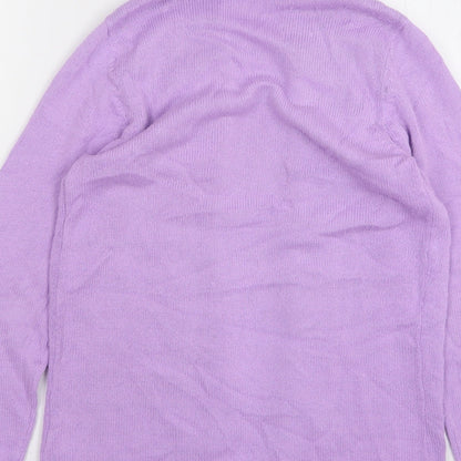 Womens UK Size 10 EWM Pink Pullover Jumper