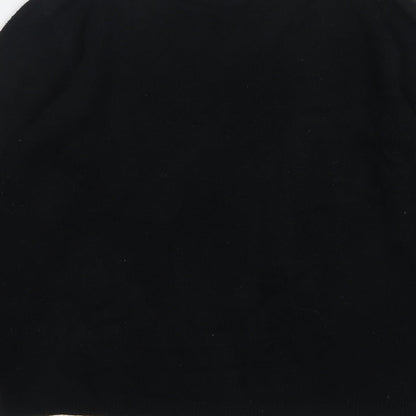 Primark Womens Black Round Neck Acrylic Pullover Jumper Size 10