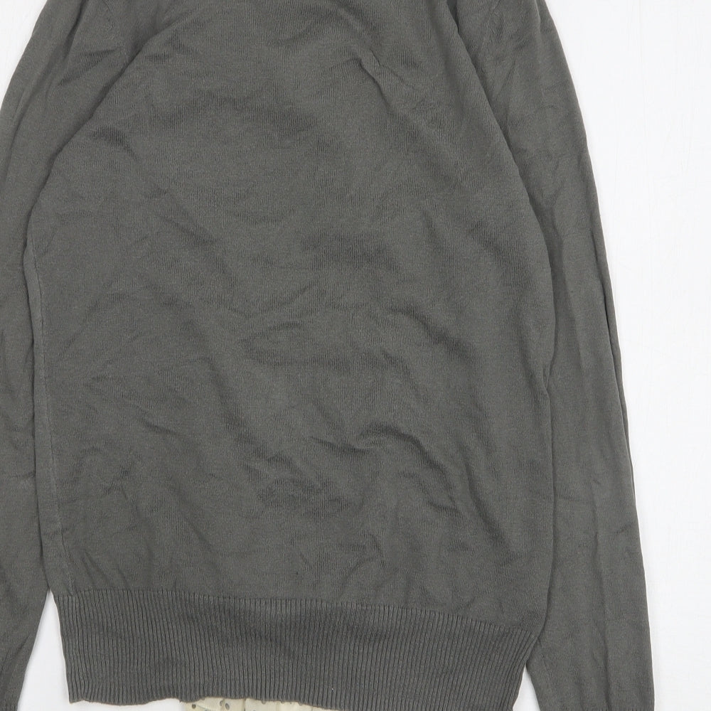 Womens UK Size 12 NEXT Grey Pullover Jumper