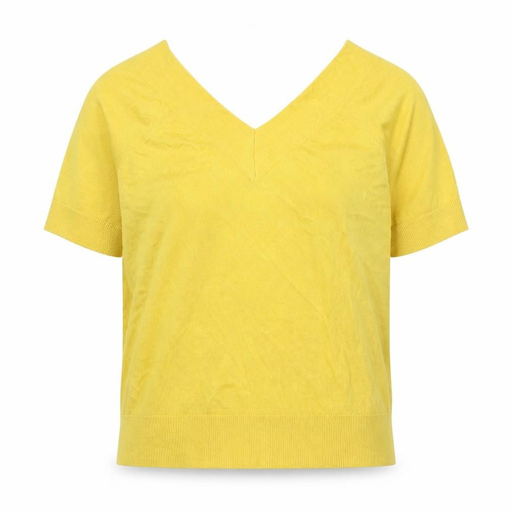 Womens UK Size 12 TU Yellow Pullover Jumper
