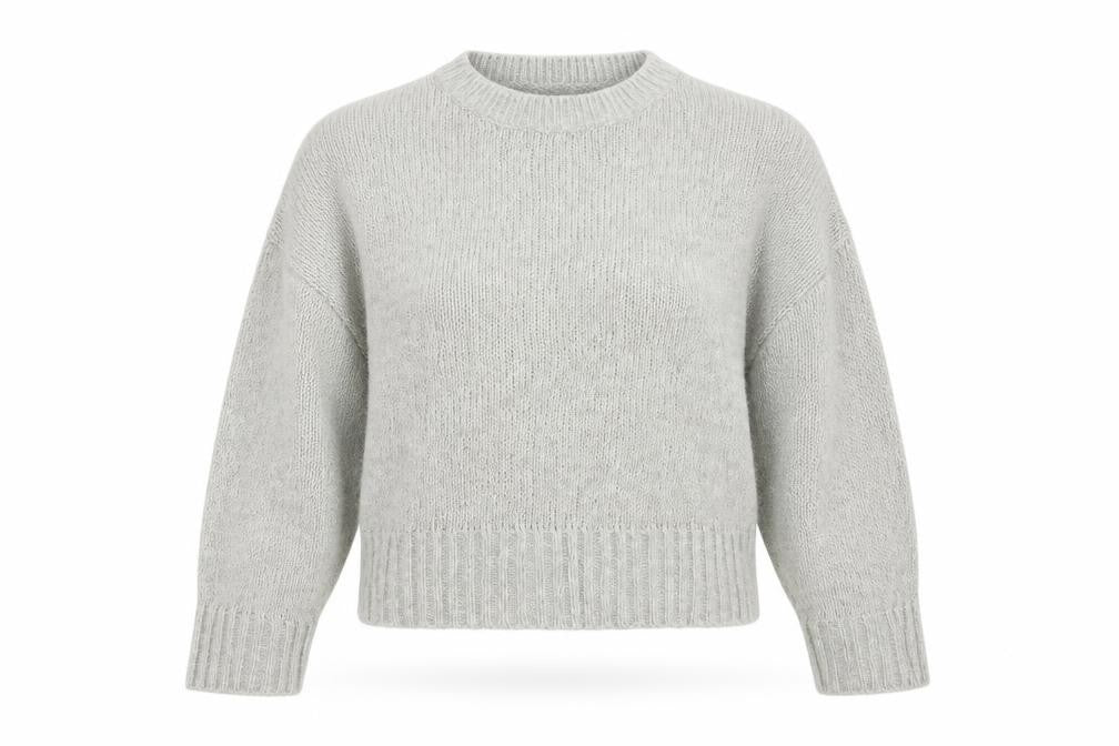 Womens UK Size M New Look Grey Pullover Jumper