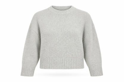 Womens UK Size M New Look Grey Pullover Jumper
