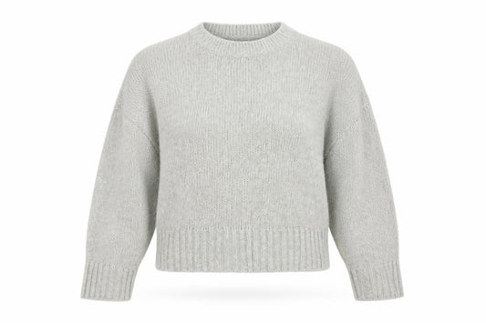 Womens UK Size M New Look Grey Pullover Jumper