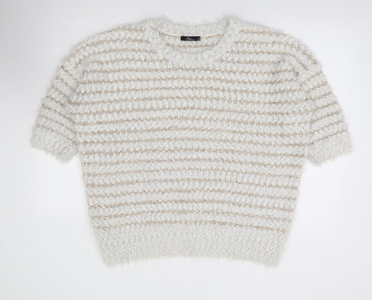 Womens UK Size L Bonmarché Ivory Pullover Jumper