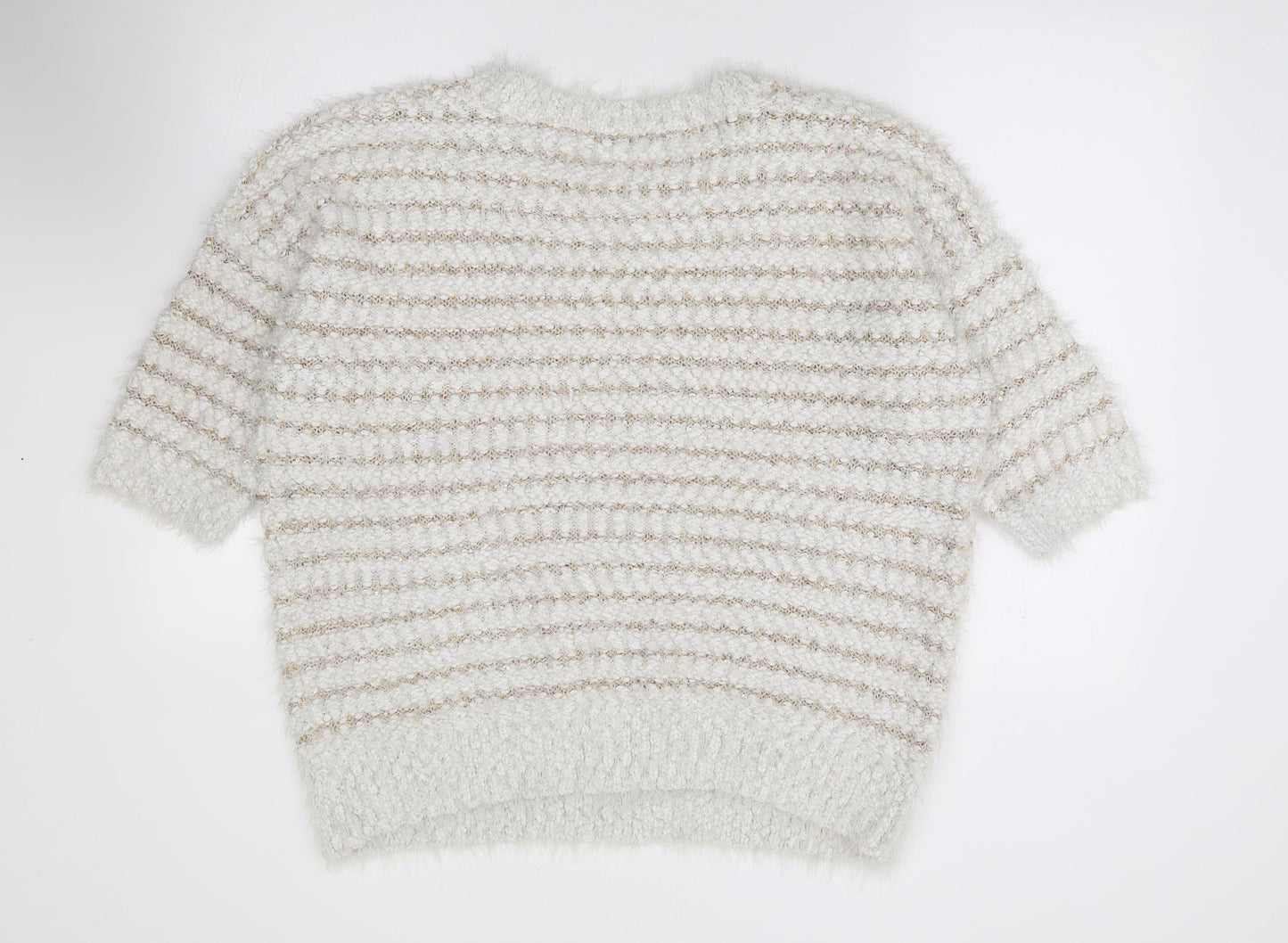 Womens UK Size L Bonmarché Ivory Pullover Jumper